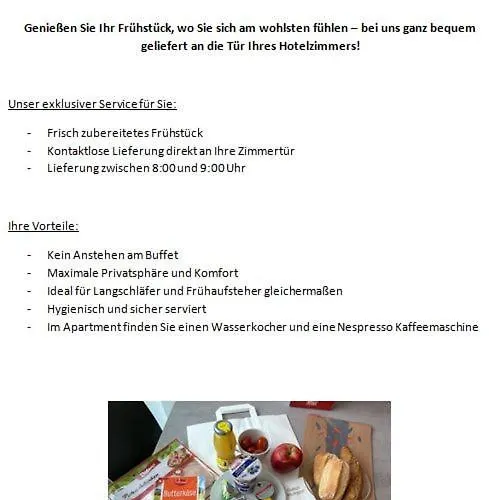 Tt-rooms - Kontaktlos Mit Self Check-in I Free Parking 公寓式酒店